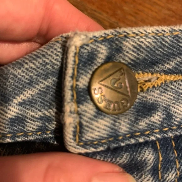 Guess Skirt Blue Jean Size 28 Women’s - Picture 4 of 8